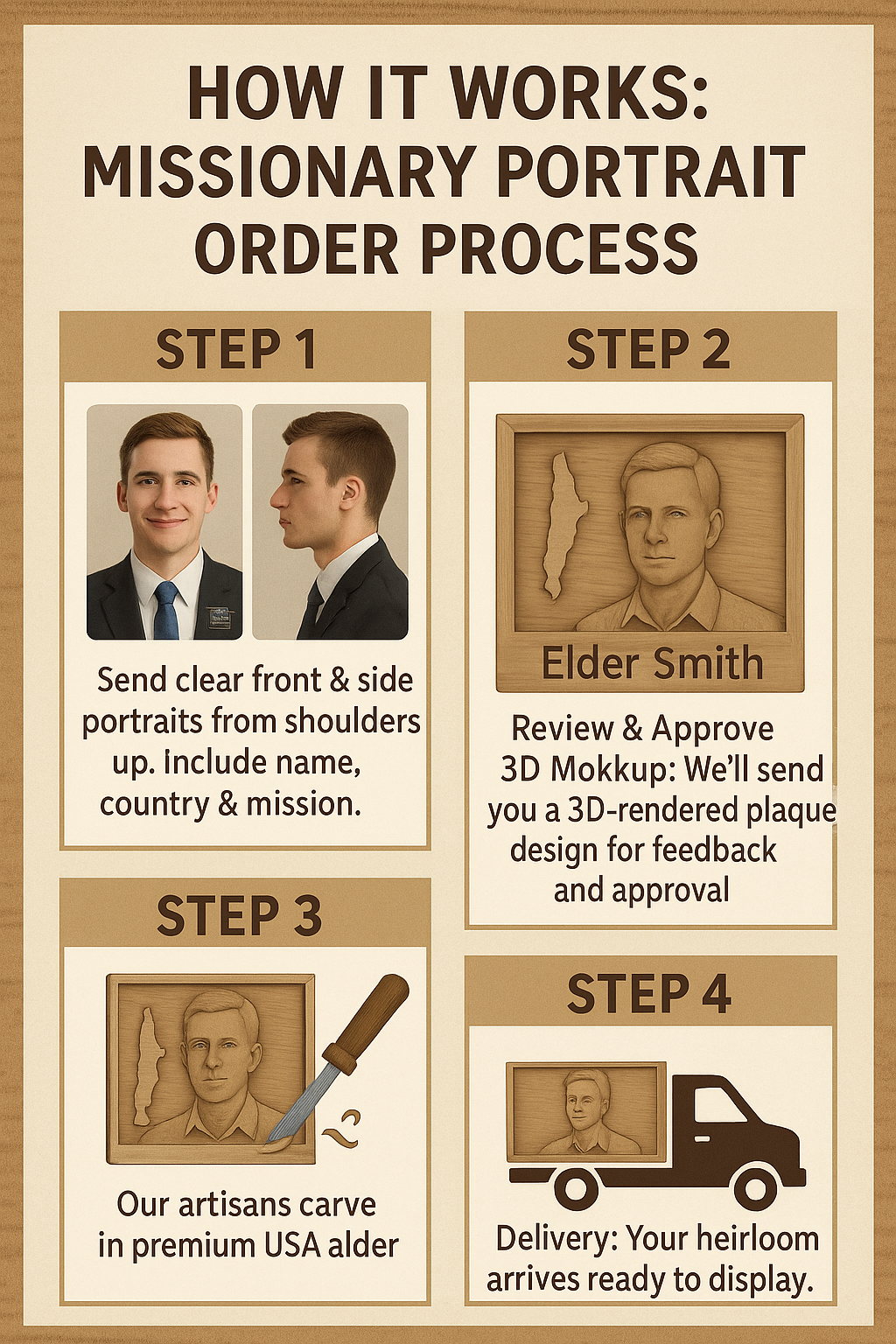 Missionary Plaque (Small)