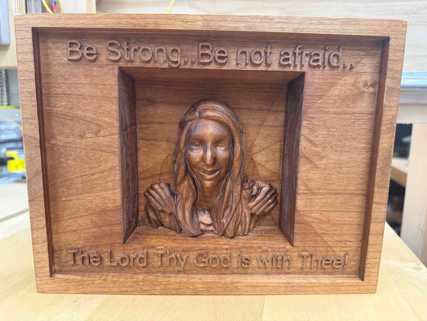 Carved Memorial Plaque (Small)