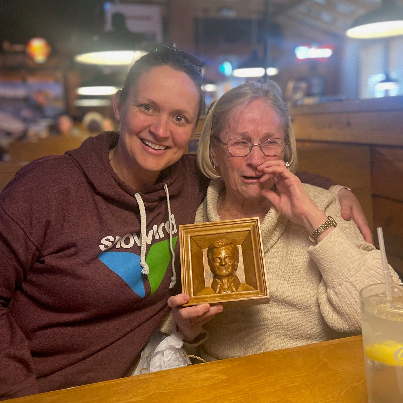 A carved Gift to Remember a loved one